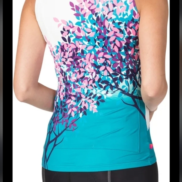 Terry Women’s Sleeveless Cycling Jersey size large EUC - Picture 3 of 12